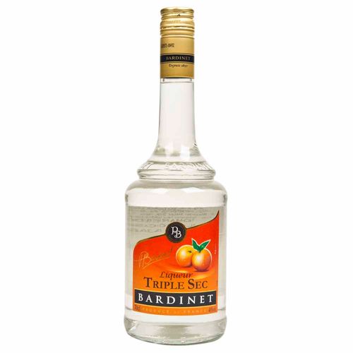 Licor BARDINET Triple Sec naranja Botella 700ml