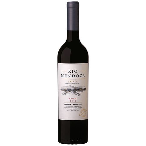 Vino RÍO MENDOZA Estate Malbec Botella 750ml