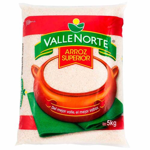 Arroz Superior VALLENORTE Bolsa 5Kg