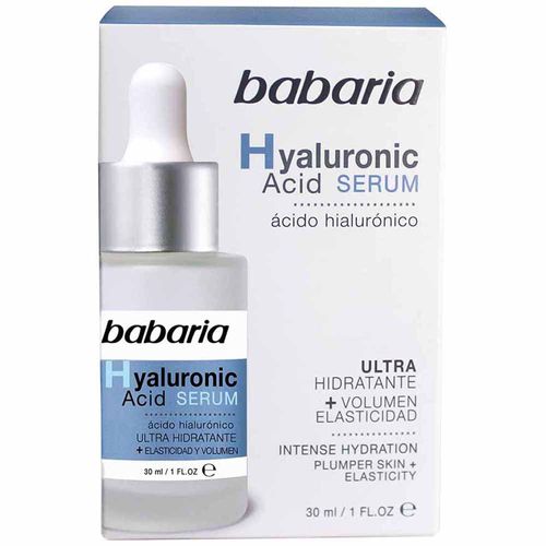 Serum Facial BABARIA Ácido Hialurónico Frasco 30ml