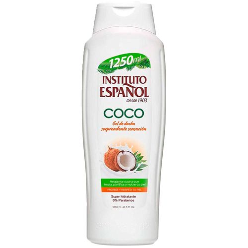 Gel de Baño INSTITUTO ESPAÑOL Coco Frasco 1.25L