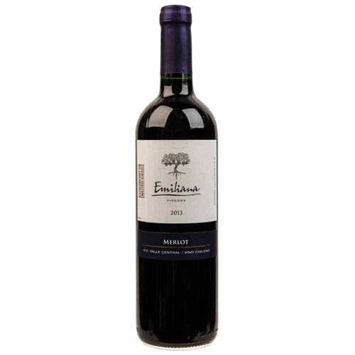 Vino EMILIANA Adobe Reserva Merlot Botella 750ml