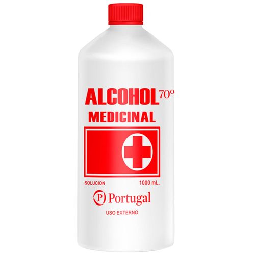 Alcohol Medicinal PORTUGAL de 70° Frasco 1L