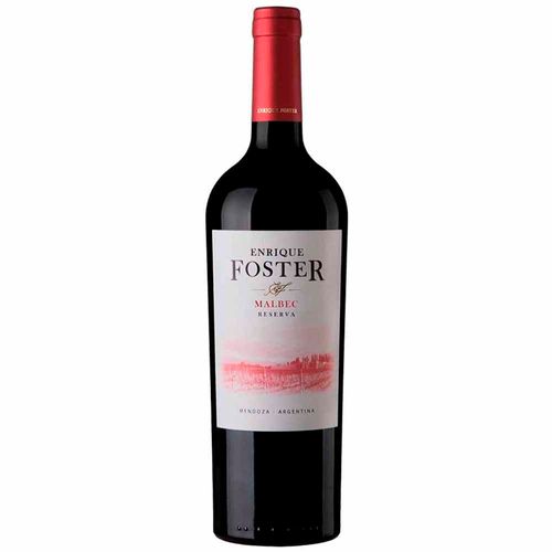 Vino Tinto ENRIQUE FOSTER Reserva Malbec Botella 750ml