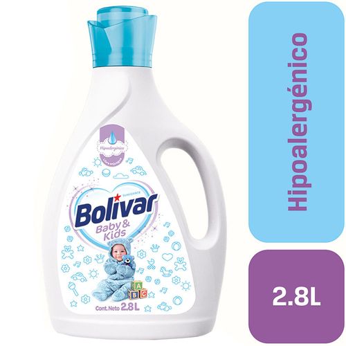 Suavizante BOLÍVAR Libre Enjuague Bebé Frasco 2.8L