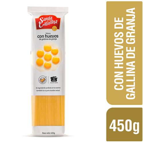 Fideos con Huevo SANTA CATALINA Bolsa 400g