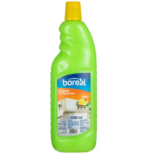 Limpiador con Bicarbonato BOREAL Cítrico Frasco 2000ml