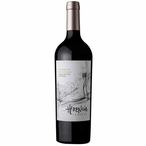 Vino HERENCIA Trabajo Cabernet Sauvignon Botella 750ml