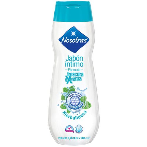 Jabón Íntimo NOSOTRAS Frecura Extrema Frasco 200ml