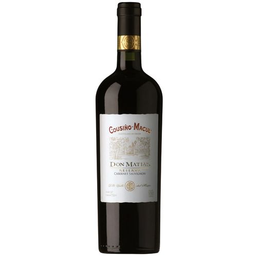 Vino COUSIÑO MACUL Don Matías Reserva Cabernet Sauvignon Botella 750ml