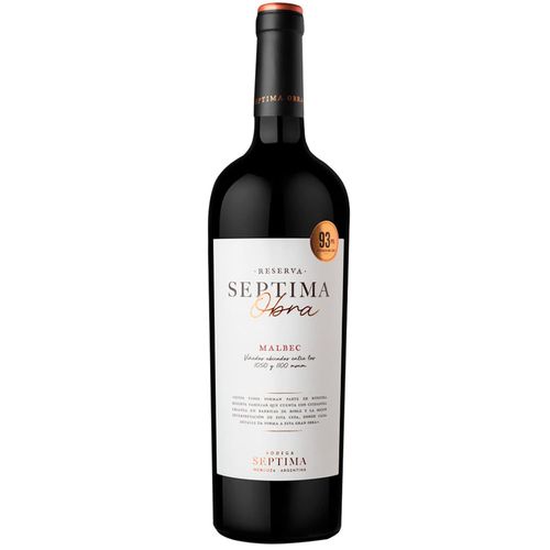 Vino Malbec SEPTIMA OBRA Botella 750 ml