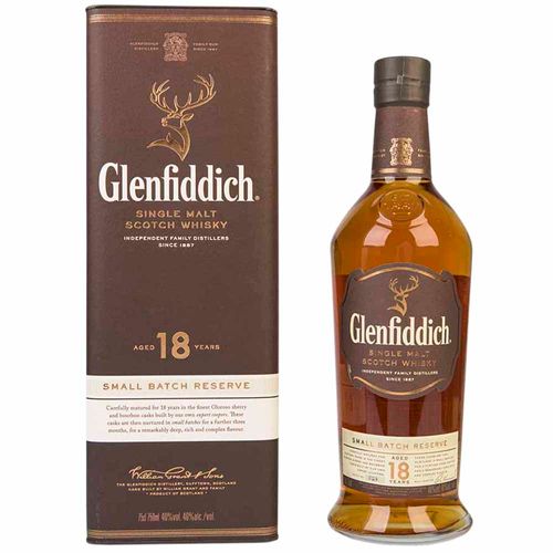 Whisky GLENFIDDICH 18 Años Botella 750ml