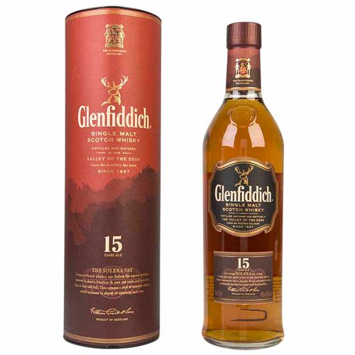 Whisky GLENFIDDICH 15 Años Botella 750ml