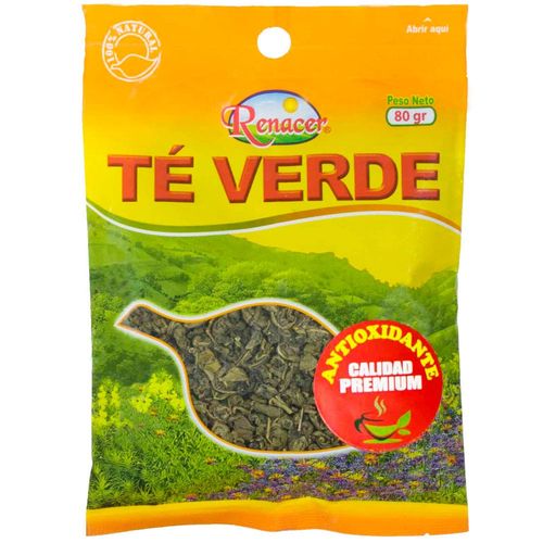 Té Verde RENACER Bolsa 80g