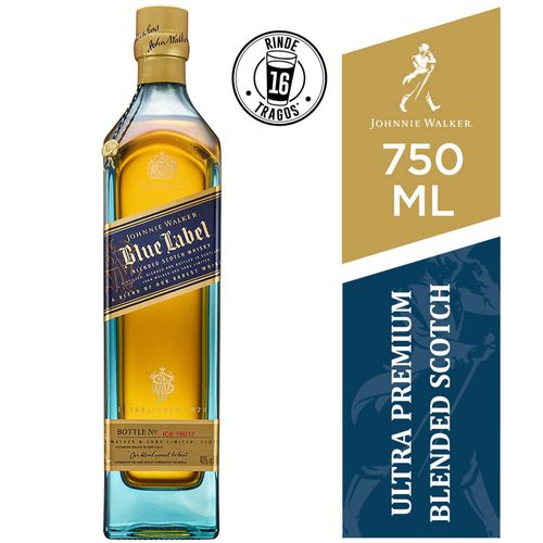 Whisky JOHNNIE WALKER Blue Label Botella 750ml