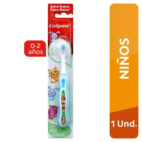 Cepillo de Dientes COLGATE Smiles 0 a 2 Años Paquete 1un