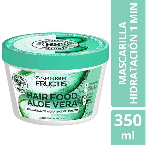 Crema de Tratamiento FRUCTIS Hair Food Hidratante de Aloe Frasco 350ml