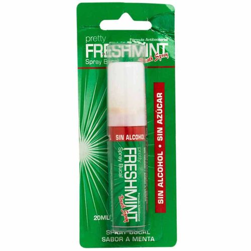 Spray Bucal PRETTY Freshmint Frasco 20ml