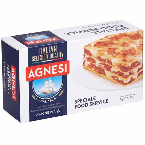 Pasta Lasagna AGENSI Caja 1Kg