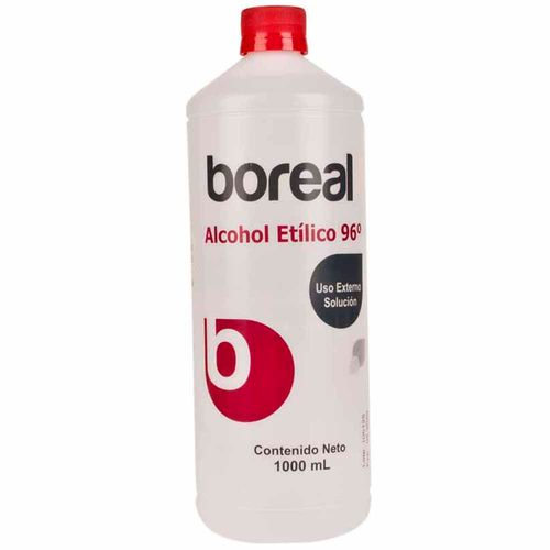 Alcohol Etílico BOREAL 96° Frasco 1L