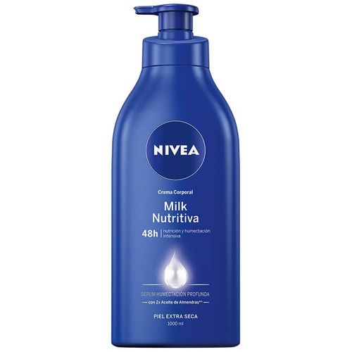 Crema Corporal NIVEA Milk Nutritiva Frasco 1L