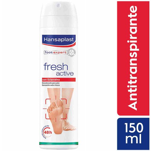 Talco para Pies en HANSAPLAST Fresh Active Frasco 150ml