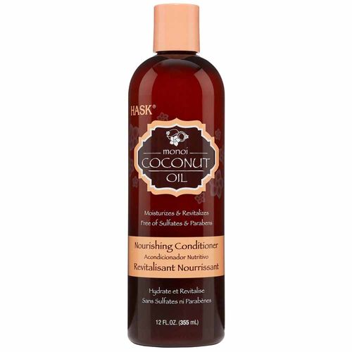 Acondicionador HASK Coconut Oil frasco 355ml
