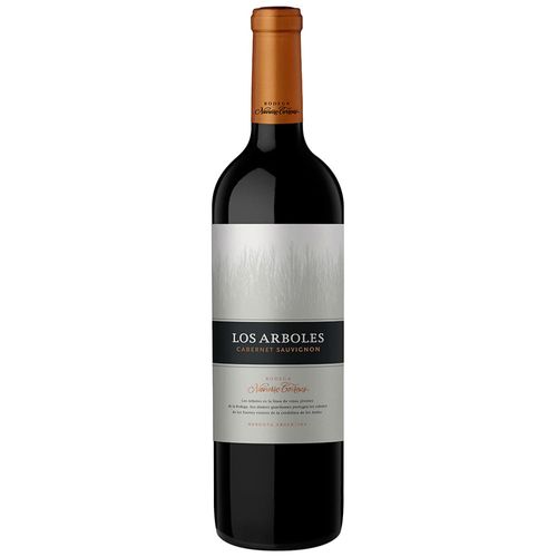 Vino Tinto LOS ÁRBOLES Cabernet Sauvignon Botella 750ml