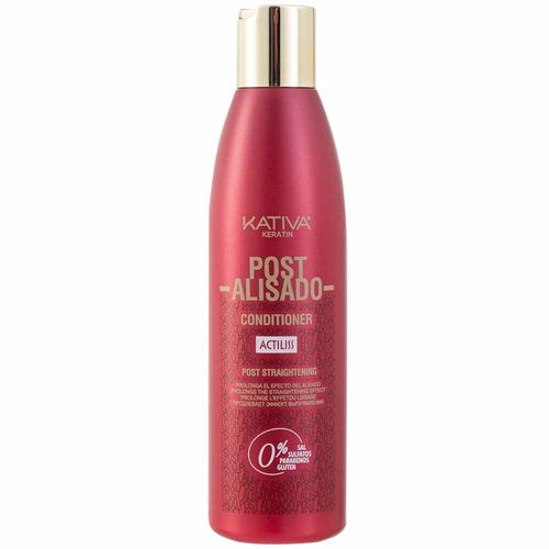 Acondicionador KATIVA Post Alisado Keratina Frasco 250ml