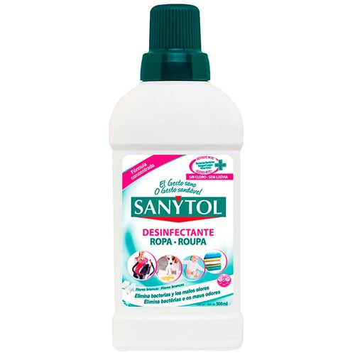 Desinfectante para Ropa SANYTOL Botella 500ml