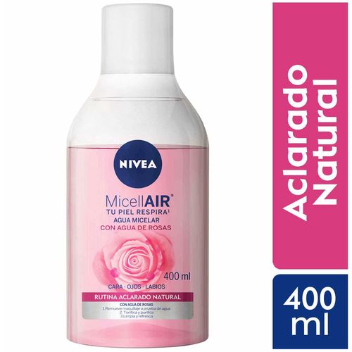 Agua Micelar NIVEA Rosas Frasco 400ml