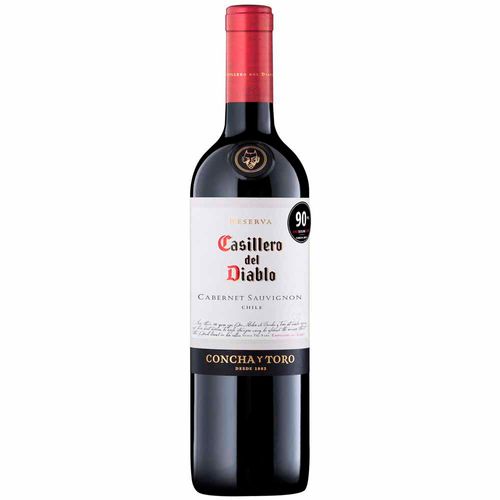 Vino CASILLERO DEL DIABLO Cabernet Sauvignon Reserva Botella 750ml