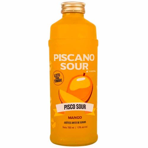 Pisco Sour PISCANO Mango Botella 700ml