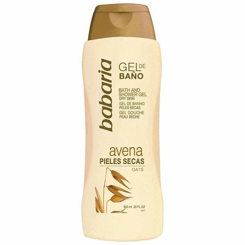 Gel de Baño Avena BABARIA Frasco 600ml