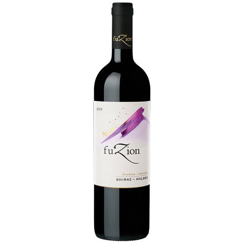 Vino FUZION Shiraz Malbec Botella 750ml