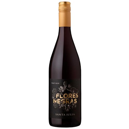 Vino SANTA JULIA Flores Negras Pinot Noir Botella 750ml