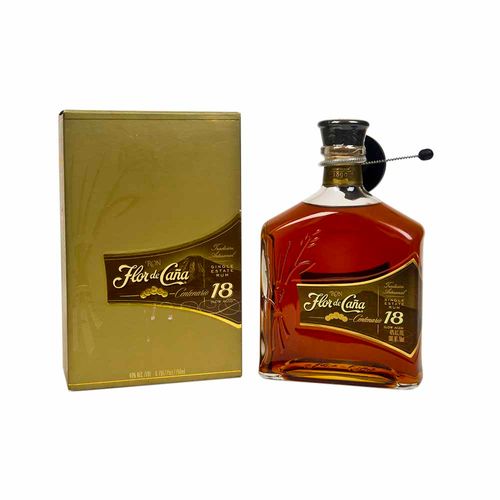 Ron FLOR DE CAÑA 18 Años Botella 750ml