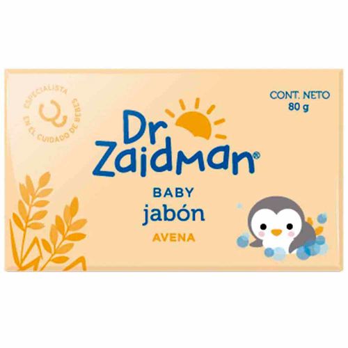 Jabón para Bebé DR ZAIDMAN  Avena Paquete 80g