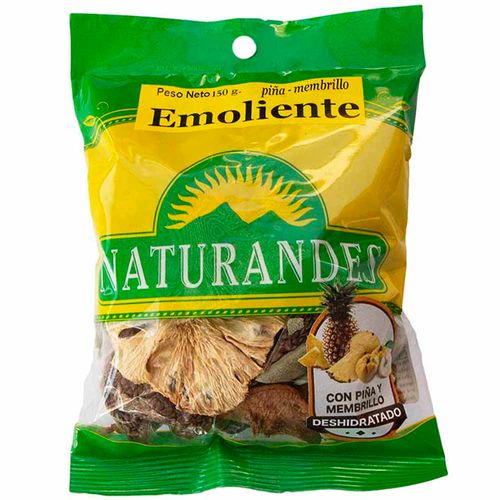 Emoliente NATURANDES Piña y Membrillo Deshidratados Bolsa 150g