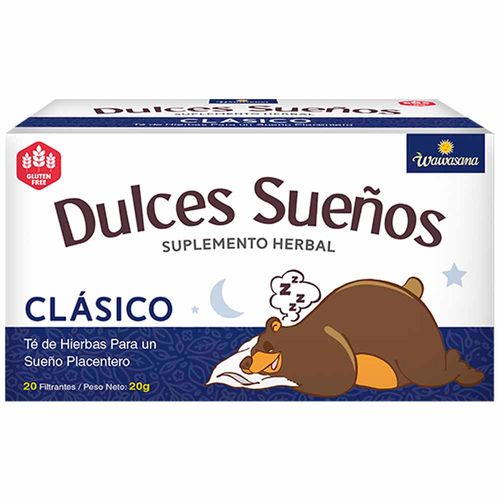 Infusiones DULCES SUEÑOS Relajante nocturno Caja 20Un