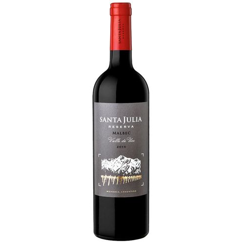 Vino SANTA JULIA Malbec Reserva Botella 750ml