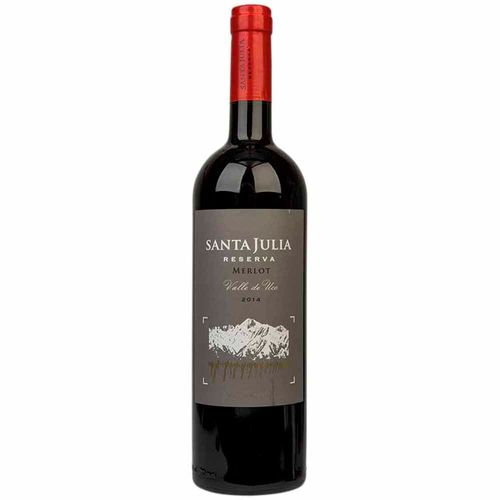Vino SANTA JULIA Reserva Merlot Botella 750ml