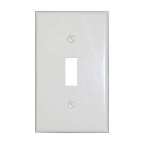 Placa simple p/interruptor de baquelita BL