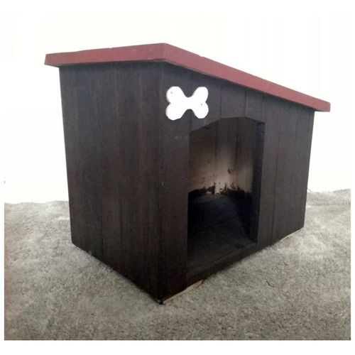 Casa perro madera mascota mediana espaciosa