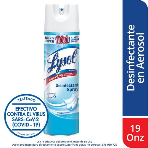 Lysol - Desinfectante Aerosol 19 Onz