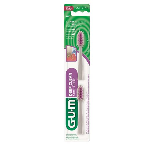 Cepillo Batería Limpieza Profunda Refilx2 - GUM