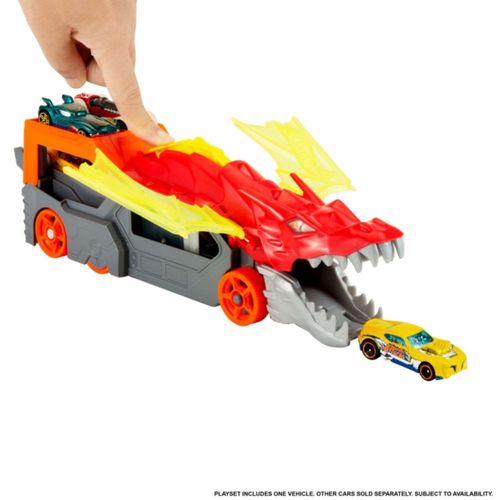 Pista Hotwheels Remolque De Dragón Gtk42