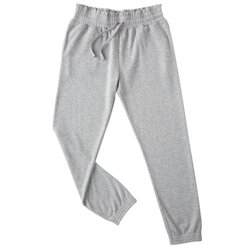 Pantalón Jogger SINGULAR Mujer Polialgodón Gris Melange