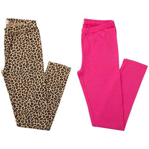 Leggins Pack x2 B EUREKA Teen Niña Algodón Rosado
