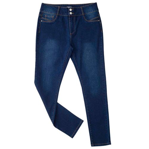 Jean 2 botones SINGULAR Mujer Denim Azul Marino